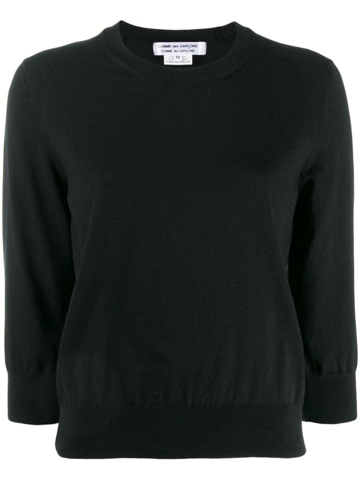 Comme Des Garçons Comme Des Garçons Knitted Jumper - Black