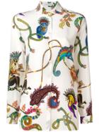 Etro Printed Button Shirt - White