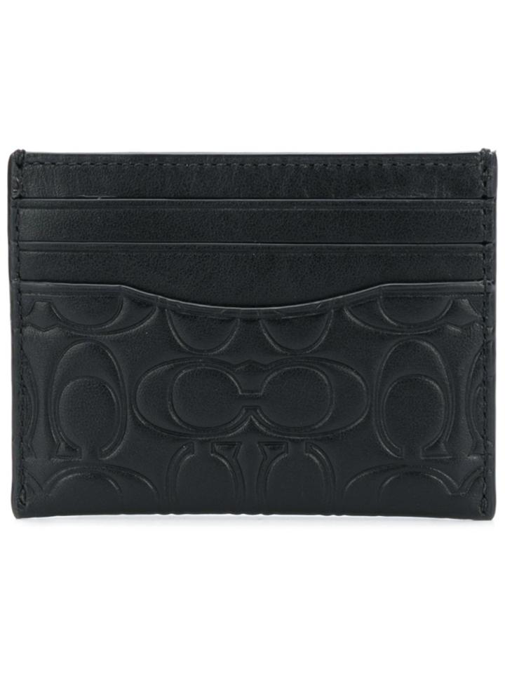 Coach Signature Cardholder - Black