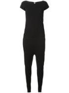 Thom Krom Skinny Jumpsuit, Women's, Size: Small, Black, Cotton
