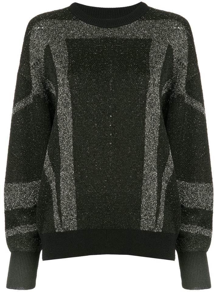 Iro Striped Jumper - Black