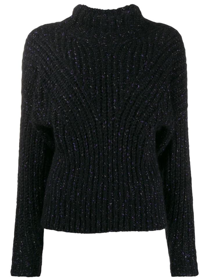 Iro High Neck Jumper - Black