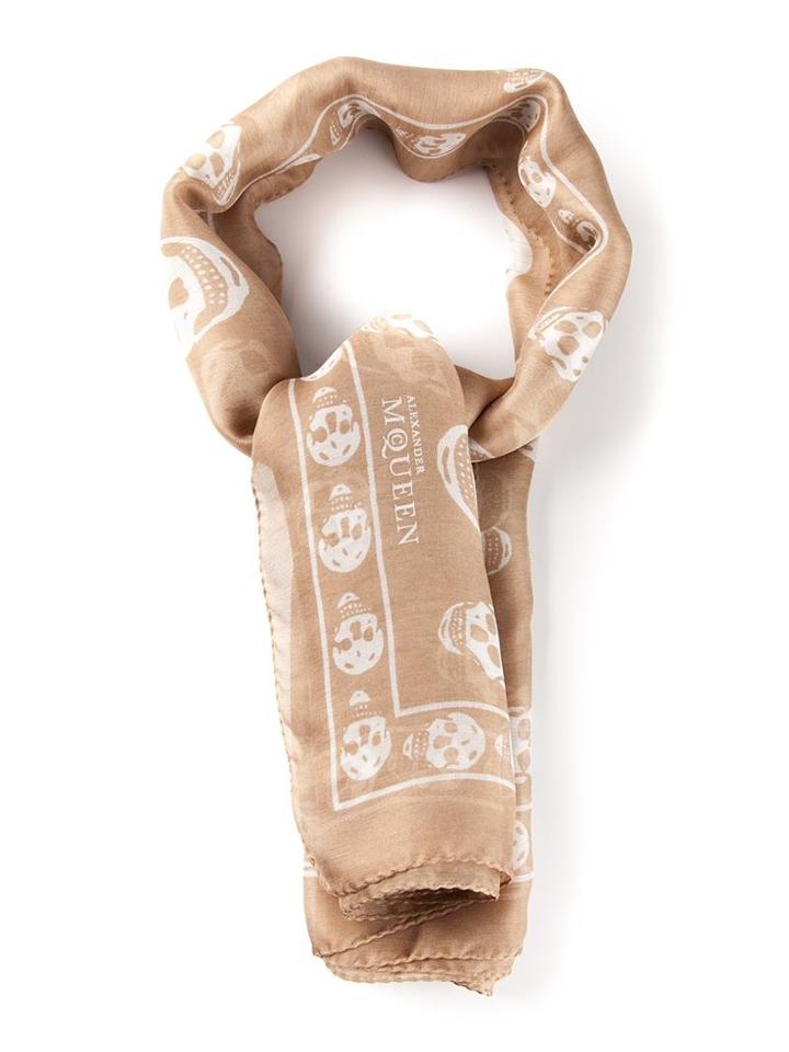 Alexander Mcqueen Skull Printscarf