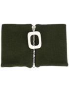 Jw Anderson Knitted Neckband - Green