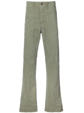 Rrl Regular Trousers - Green