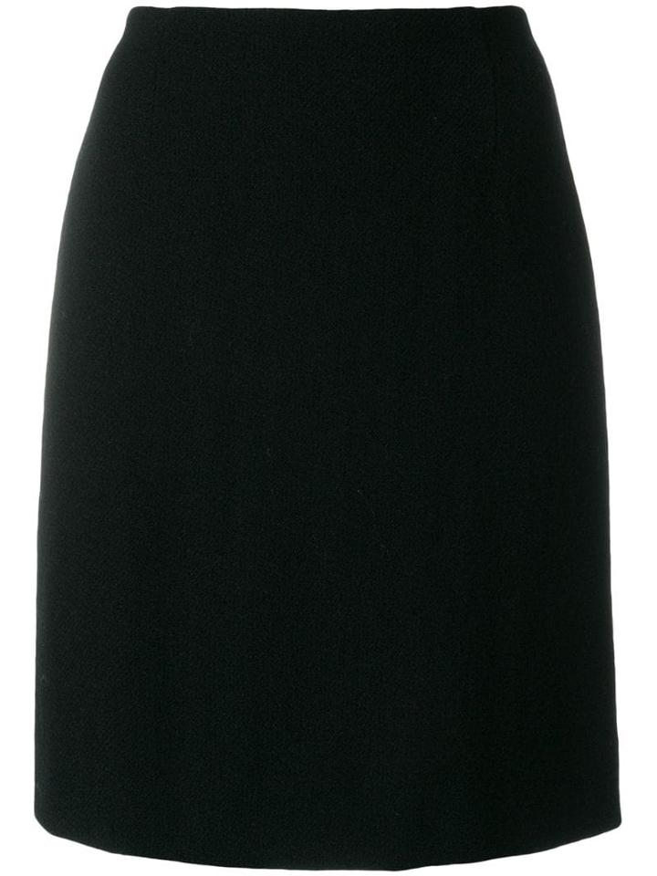 Moschino Pre-owned Straight-cut Skirt - Black