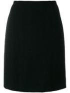 Moschino Pre-owned Straight-cut Skirt - Black