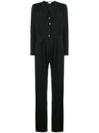 Carolina Ritzler Buttoned Jumpsuit - Black