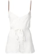 Ann Demeulemeester Belted Cami Top - Pink