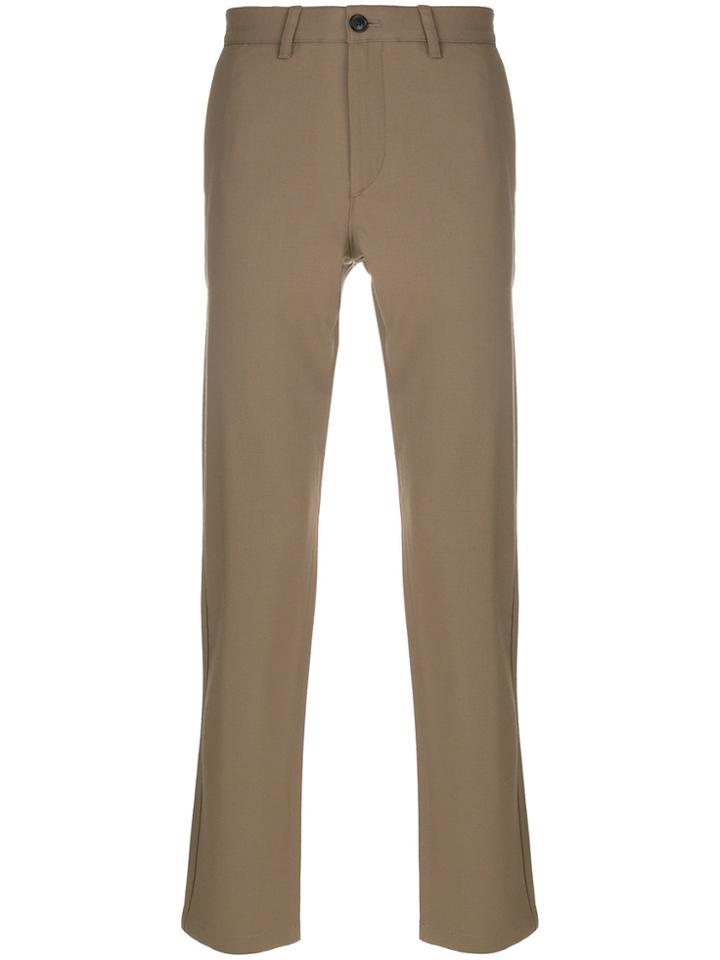 Theory Stretch Zaine Trousers - Nude & Neutrals