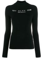1017 Alyx 9sm Logo Intarsia Jumper - Black