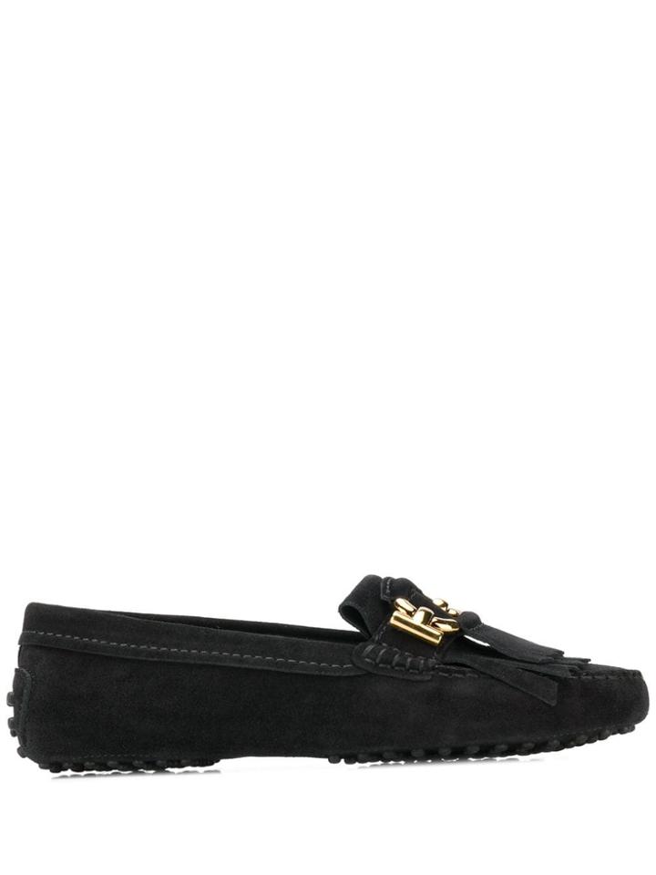 Tod's Gommino T-ring Loafers - Black