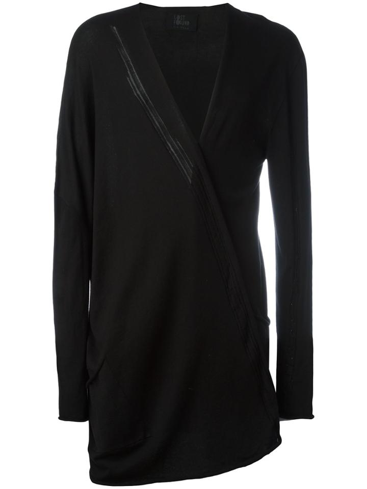 Lost & Found Ria Dunn Over Cardigan - Black