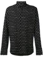 Saint Laurent - Polka Dot Shirt - Men - Viscose - 38, Black, Viscose