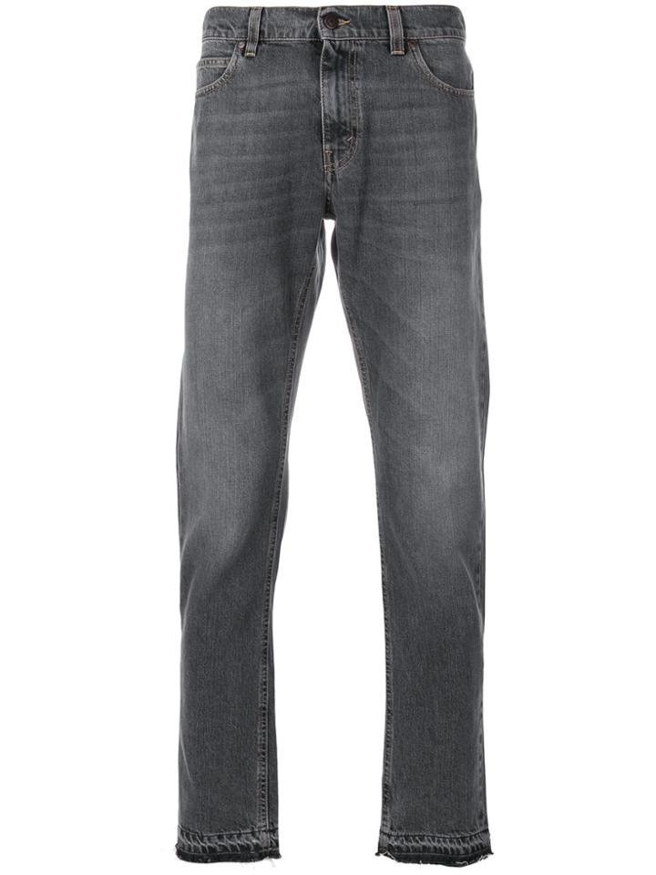 Stella Mccartney Straight Leg Jeans - Grey