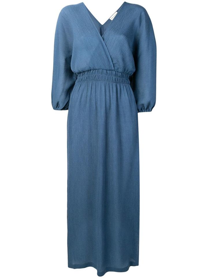Mara Hoffman V-neck Maxi Dress - Blue