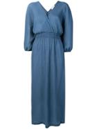 Mara Hoffman V-neck Maxi Dress - Blue