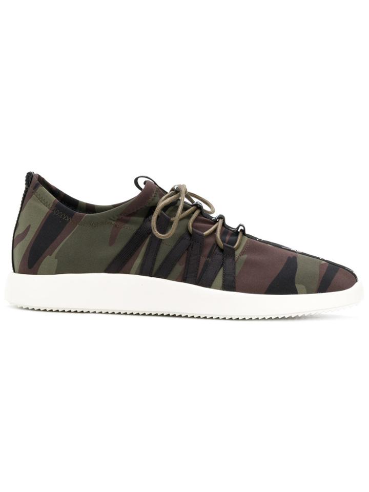 Giuseppe Zanotti Design Ross Sneakers - Green