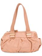 See By Chloé Double Handle Shoulder Bag - Pink & Purple