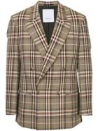 Ports V Checked Suit - Multicolour