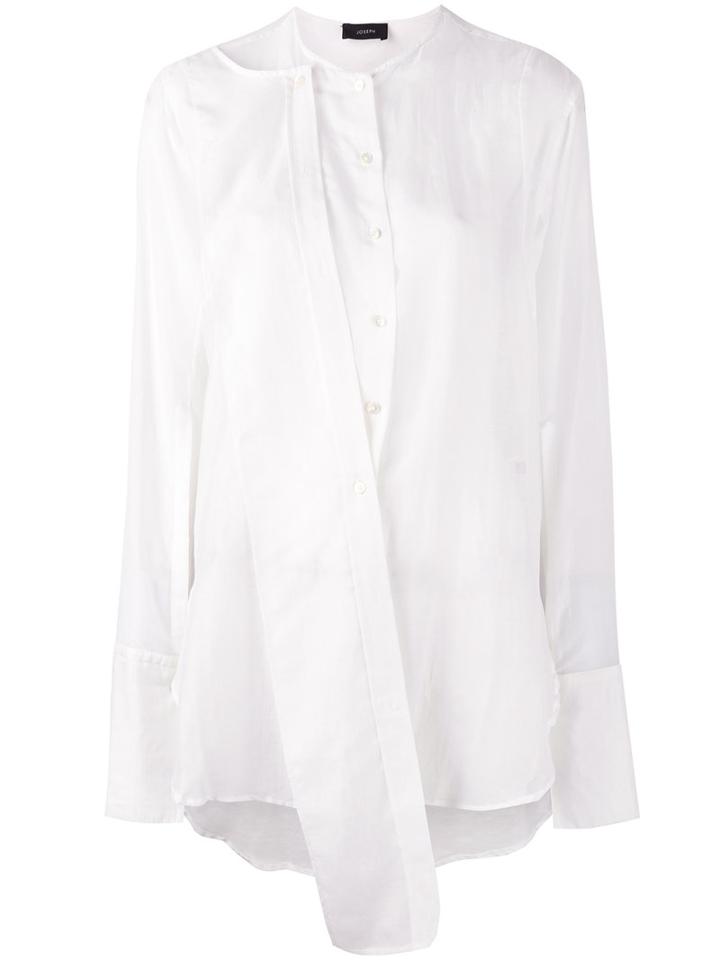 Joseph - Sash Shirt - Women - Silk/cotton - 44, White, Silk/cotton