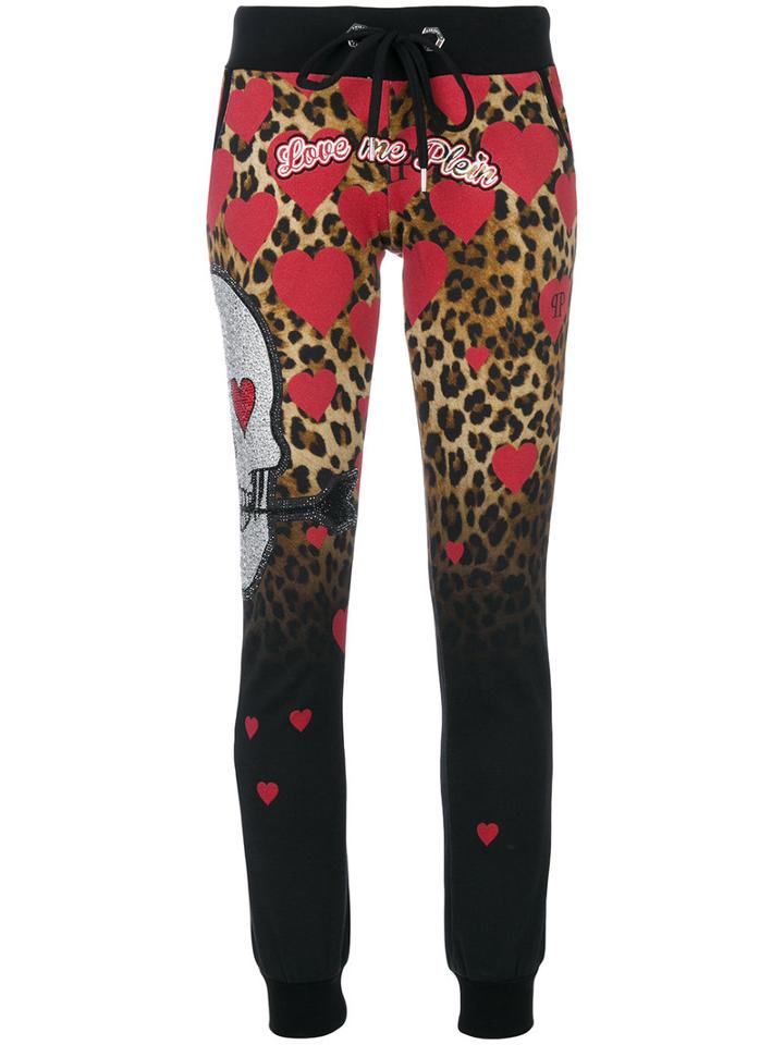 Philipp Plein - Leopard Printed Jogging Pants - Women - Cotton - M, Cotton