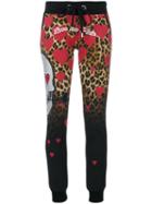 Philipp Plein - Leopard Printed Jogging Pants - Women - Cotton - M, Cotton
