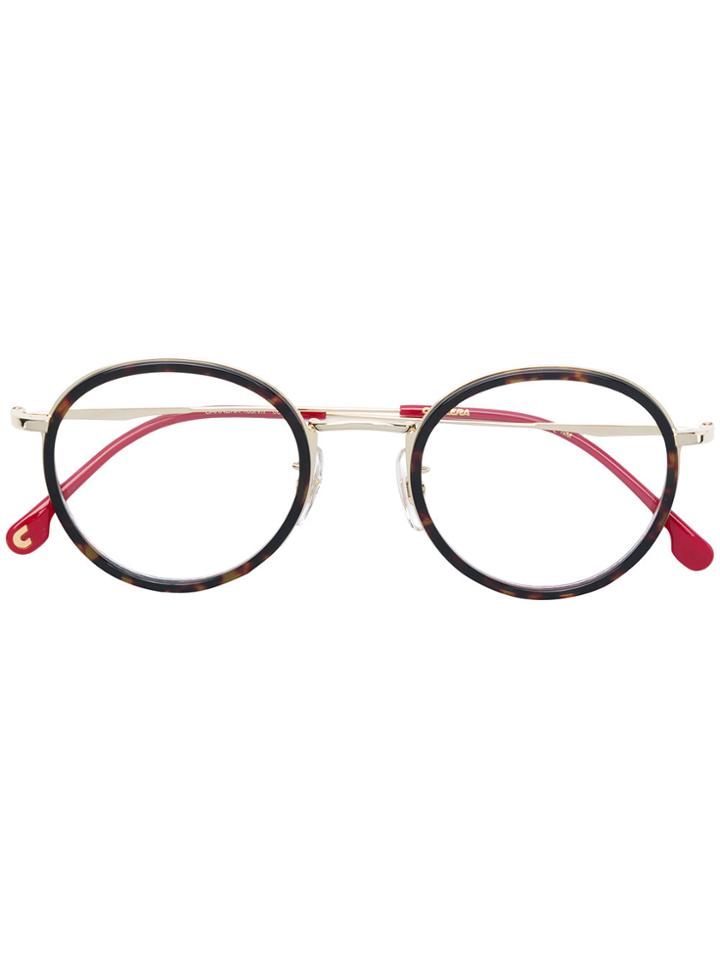 Carrera Round Frame Glasses - Brown