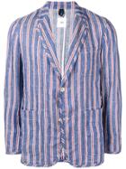 Ts(s) Striped Fitted Blazer - Blue