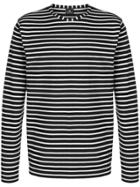 Ps By Paul Smith Striped Long-sleeve T-shirt - Black