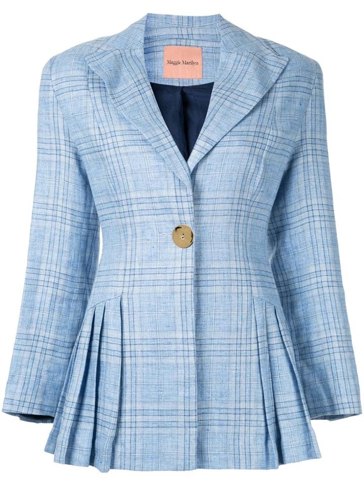 Maggie Marilyn Suit Yourself Blazer - Blue