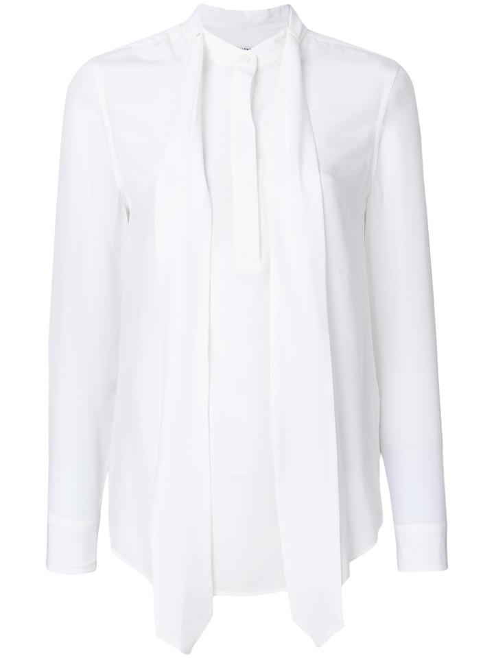 Equipment Neck Tie Detail Blouse - White