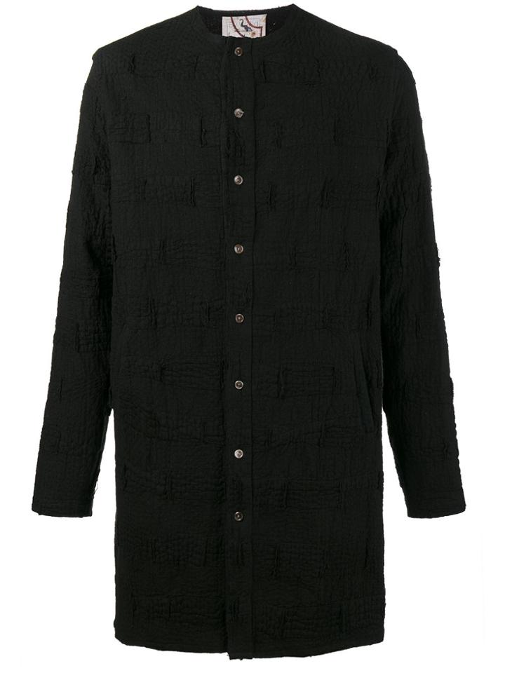 By Walid Long Tunic Shirt - Black