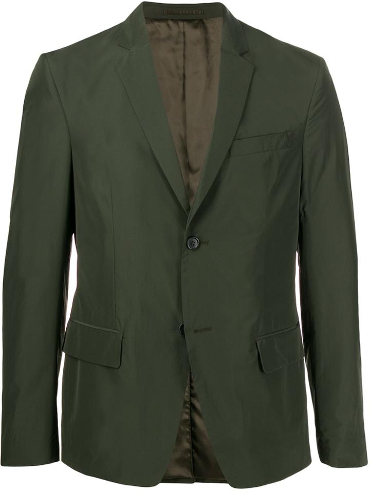 Prada Linea Rossa Tailored Single-breasted Blazer - Green