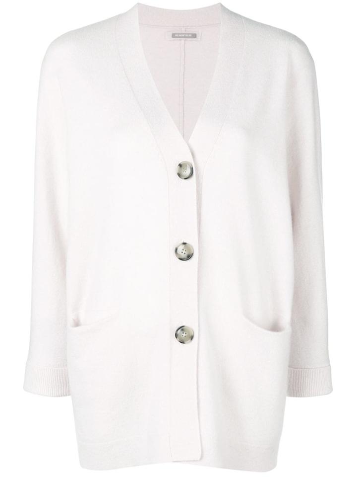 Hemisphere Mid-length Cardigan - Grey