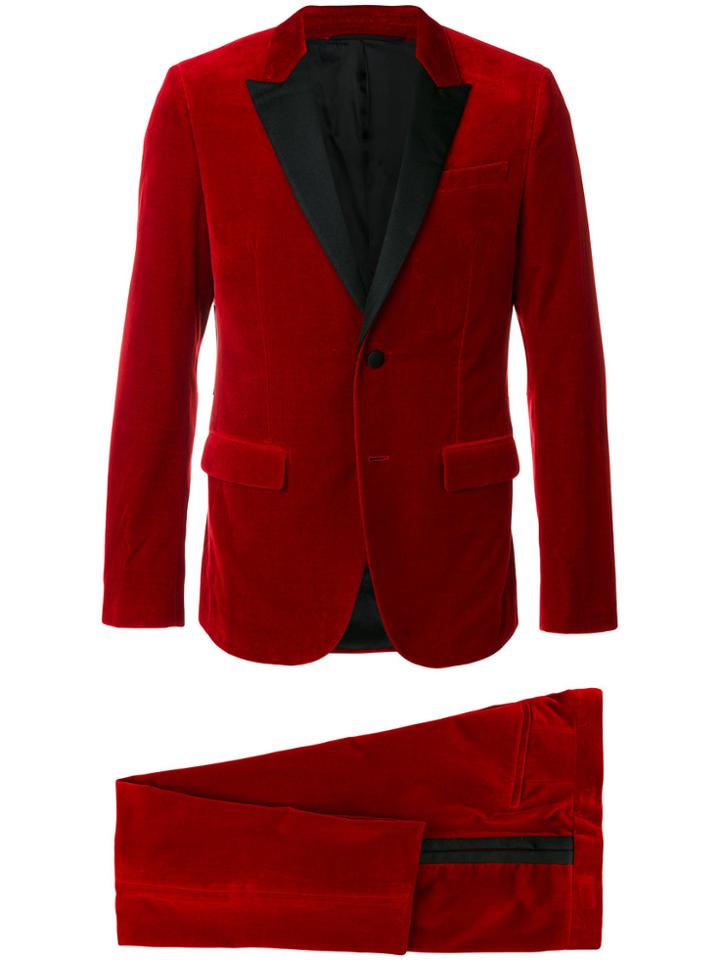 Givenchy Classic Formal Suit - Red