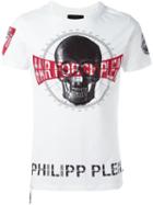 Philipp Plein 'cocoa Beach' T-shirt, Men's, Size: Xs, White, Cotton