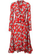 Dodo Bar Or - Paisley Maxi Dress - Women - Silk - 46, Red, Silk