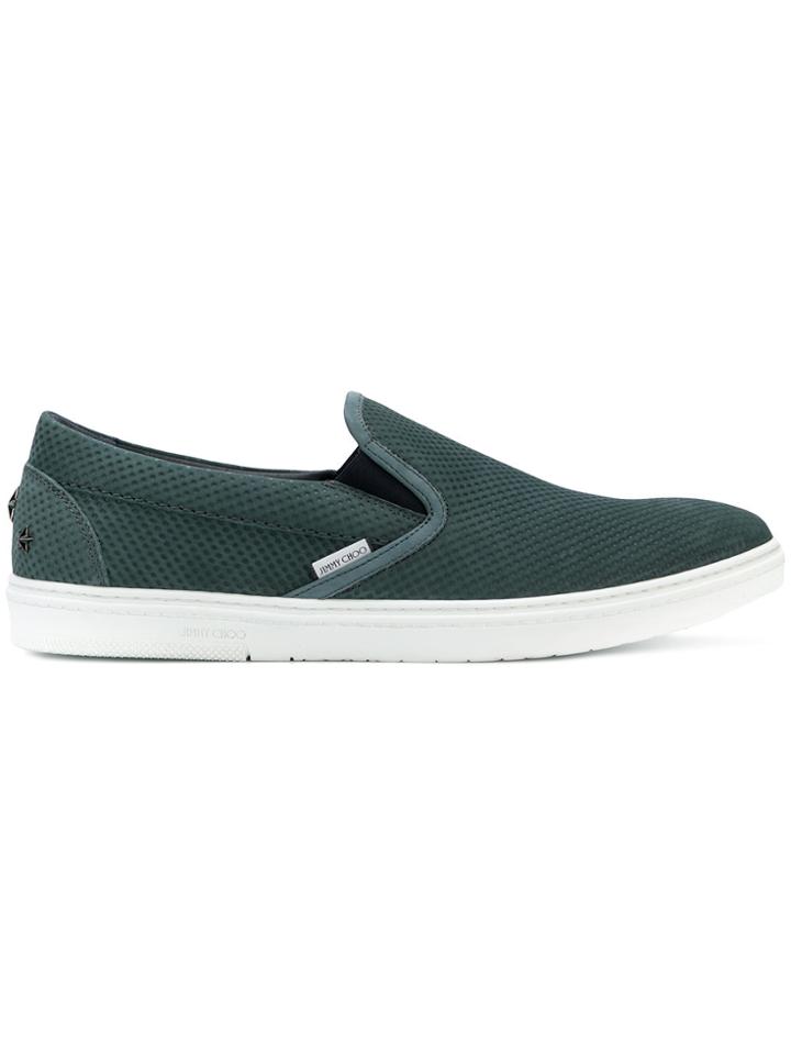 Jimmy Choo Grove Slip-on Sneakers - Green