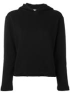 Balenciaga High Back Hoodie, Women's, Size: Large, Black, Cotton