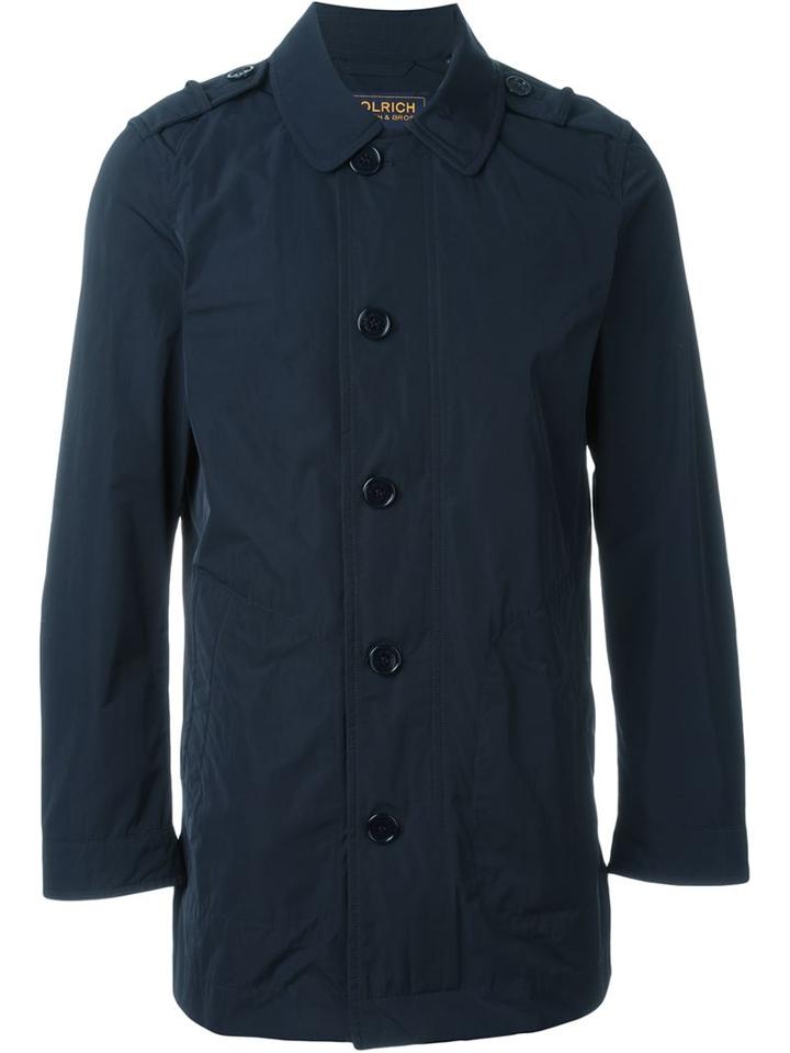 Woolrich Button Down Single Breasted Coat