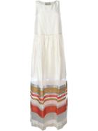 Erika Cavallini Striped Full Skirt Dress