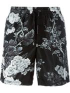 Dolce & Gabbana Flower Print Swim Shorts