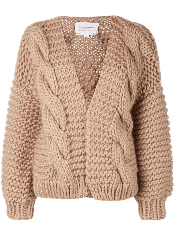 I Love Mr Mittens Diamond Cream Bomber - Brown