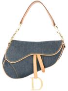 Christian Dior Vintage Saddle Hand Bag - Blue