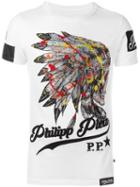 Philipp Plein 'awan' T-shirt, Men's, Size: Xl, White, Cotton