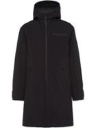 Prada Hooded Mid-length Coat - Black