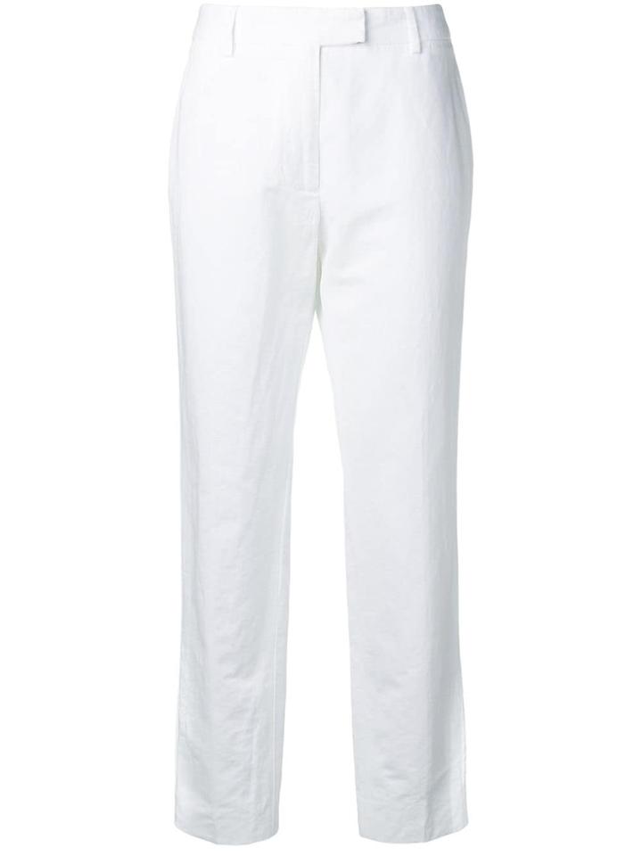 Officine Generale Slim Trousers - White