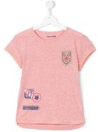 Zadig & Voltaire Kids - Teen Badges T-shirt - Kids - Cotton/polyester - 16 Yrs, Girl's, Pink/purple