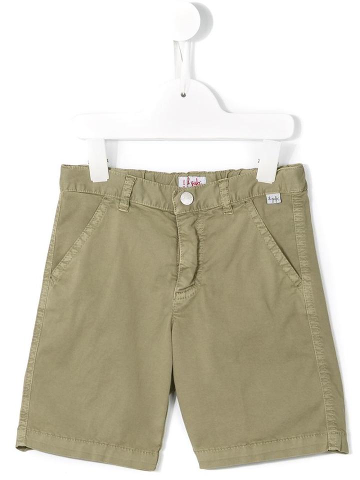 Il Gufo Classic Chino Shorts, Boy's, Size: 6 Yrs, Green